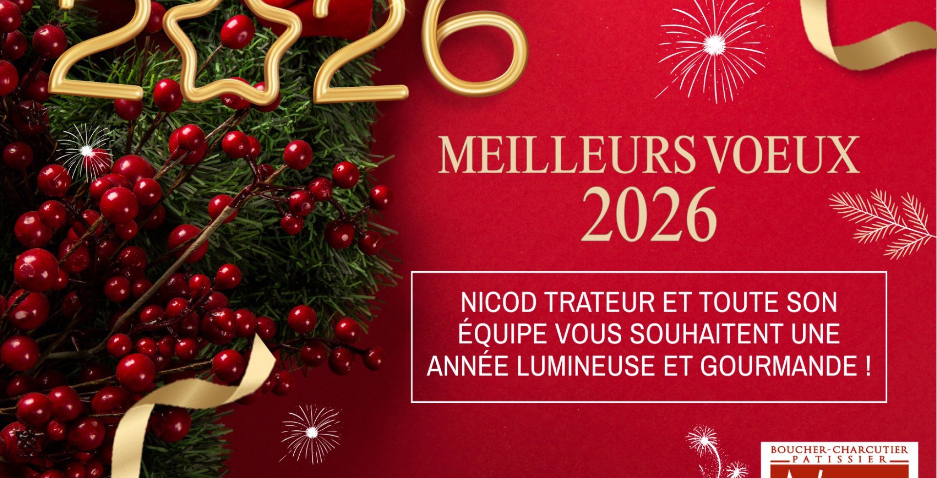 Meilleur Voeux 2026 !