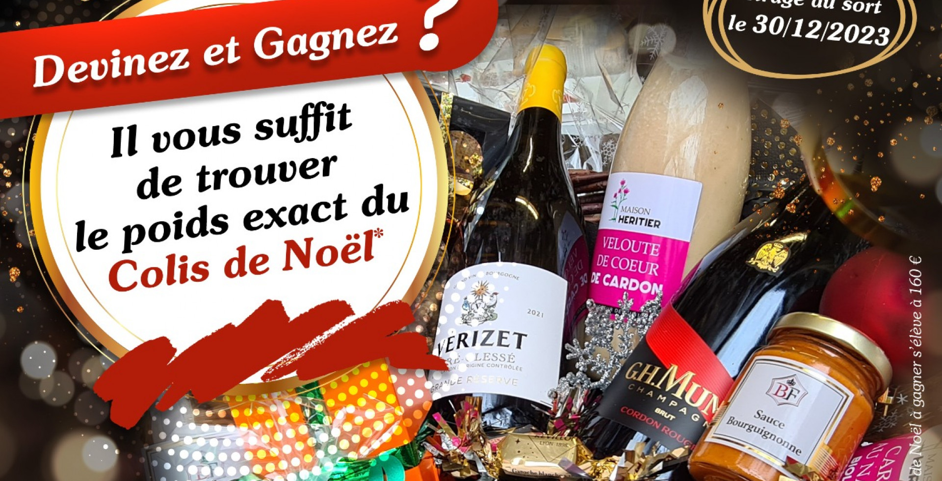 Concours de Noël, gagnez un festin gourmand !