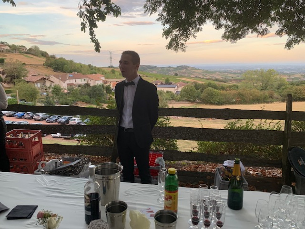 Un joli mariage au "Château de Pruzilly"