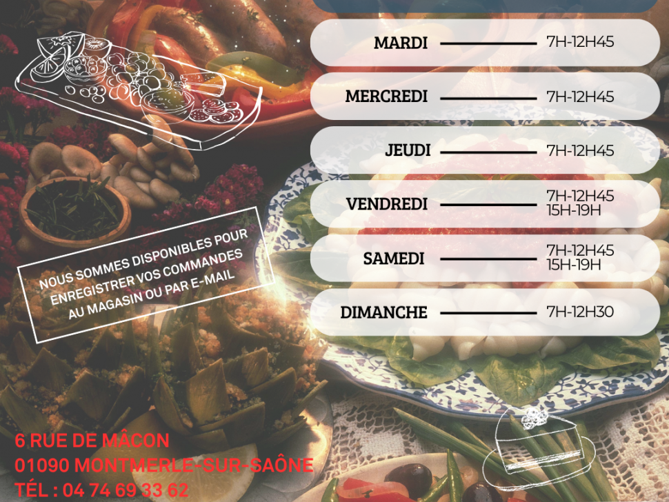 Nouveaux horaires