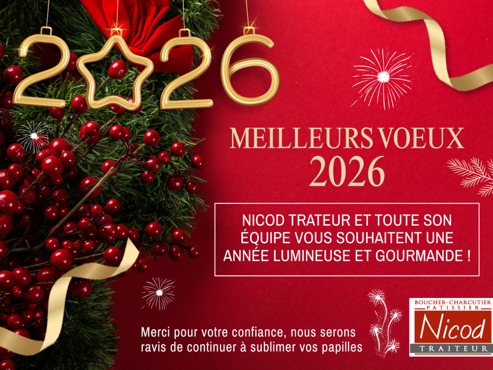Meilleur Voeux 2026 !
