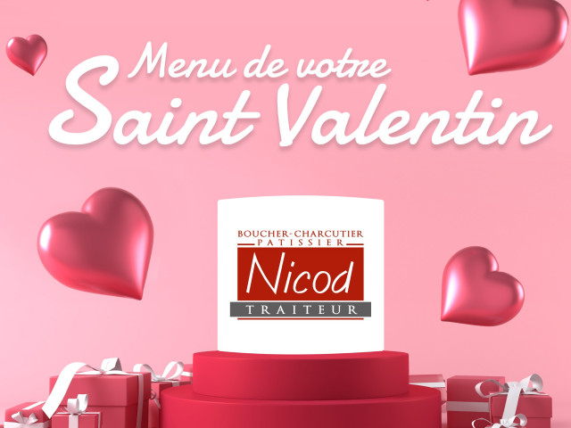 Fêtez l'amour avec notre Menu Spécial Saint-Valentin !