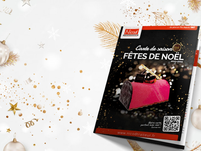 Découvrez notre Carte des Fêtes 2023 - Réservez dès maintenant pour un Noël et une fin d'année inoubliables !
