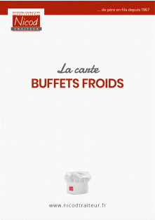 Carte - Buffets froids